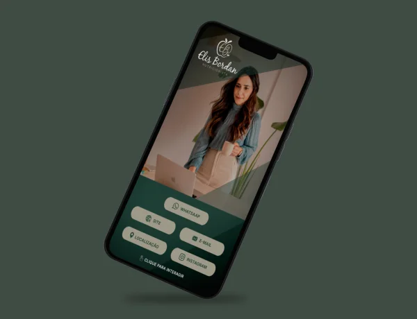Criação de Cartão Digital para Nutricionista: Praticidade e Conexão