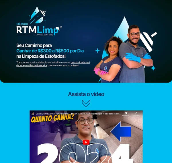 Criação de Landing Page para Infoprodutos: Alta Conversão no Método RTM