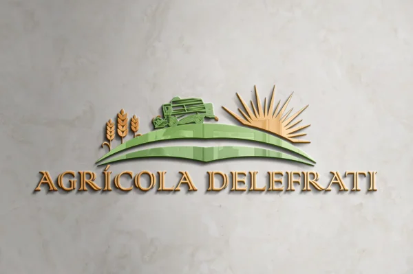 Criação de Logo para Projeto Agrícola: Estética Moderna e Solidez