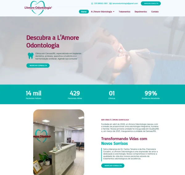 Criação de Site para Odontologia: Design Premium e Conversão