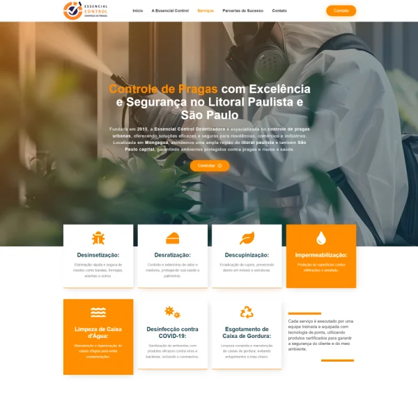 Criação de Site para Dedetizadora: Autoridade e Conversão em Vendas
