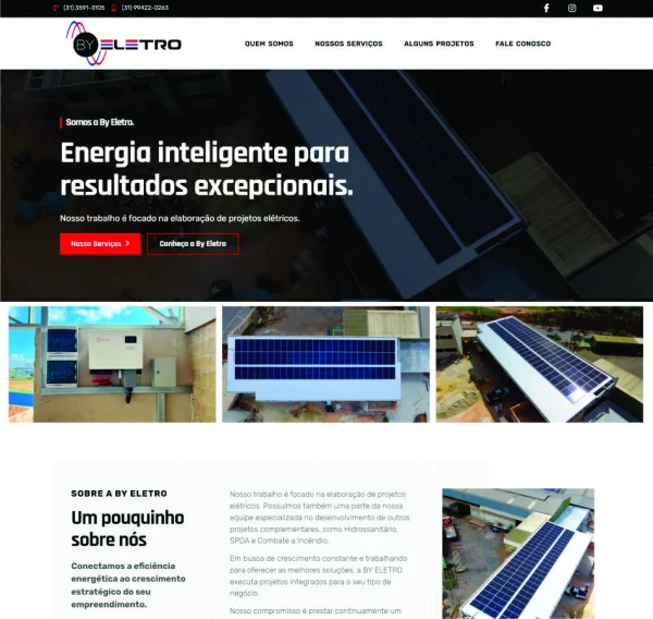 Criação de Site para Projetos Elétricos: Mais Autoridade e Conversão