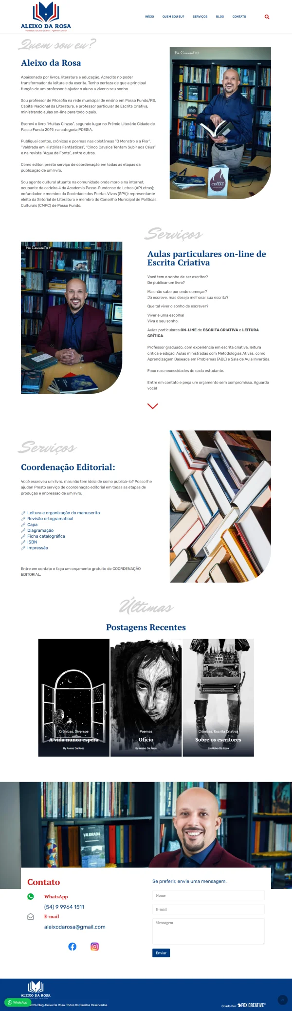 Criação de Sites Profissionais para Educação: Autoridade e Conversão