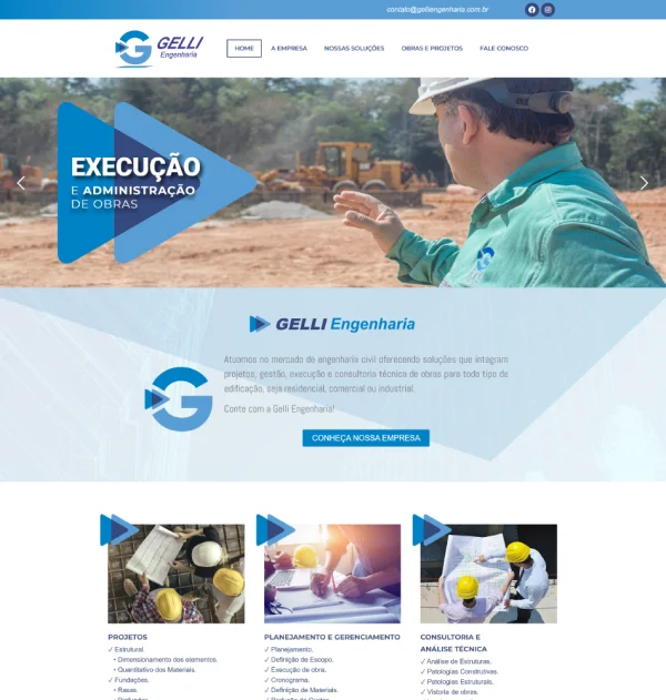 Criação de Site para Engenharia e Arquitetura: Autoridade e Conversão